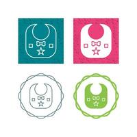 Baby Bib Vector Icon