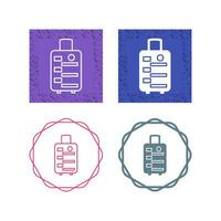 Luggage Bag Vector Icon