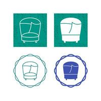 Stylish Chair Vector Icon