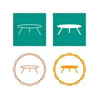 Small Table Vector Icon