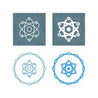 Atom Structure Vector Icon