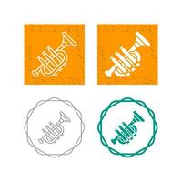 Trumpets Vector Icon