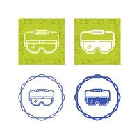 Lab Glasses Vector Icon