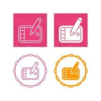 Graphic Tablet Vector Icon