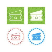 Ticket Vector Icon