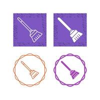 Broom Vector Icon