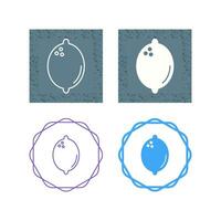 Lemon Vector Icon