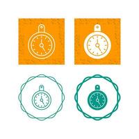 Wall Clock Vector Icon