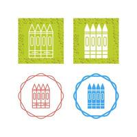 Crayons Vector Icon