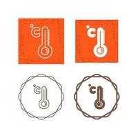 High Temperature Vector Icon