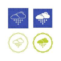 Acid Rain Vector Icon