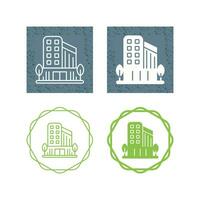 Office Building Vector Icon