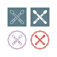 Drumsticks Vector Icon