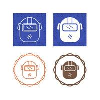 Welding Mask Vector Icon