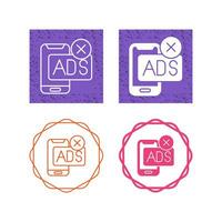 AD Block Vector Icon