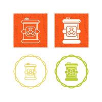 Toxic Waste Vector Icon