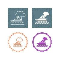 Ship Pollution Vector Icon