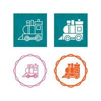 Toy Train Vector Icon