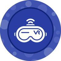 Virtual Reality Headset Vector Icon