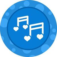 Romantic music Vector Icon