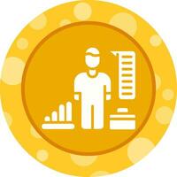 HR Analytics Vector Icon