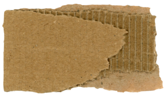 pièce de papier carton transparent png