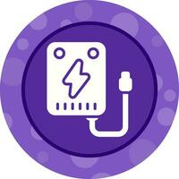 Portable charger Vector Icon