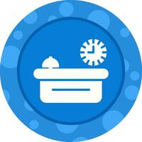 Customer Service Counter Vector Icon