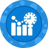 Sales Forecasting Vector Icon