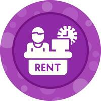 Rental Service Vector Icon