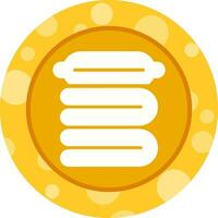 Compact blanket Vector Icon