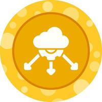 Network Load Balancing Vector Icon