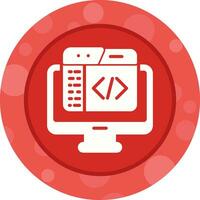 código editor vector icono