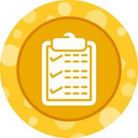 Clipboard with checkmark Vector Icon