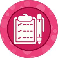 Notepad with pen Vector Icon