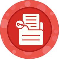 Document Unlock Vector Icon