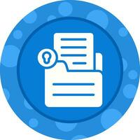 Document Lock Vector Icon