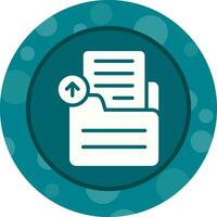 Document Upload Vector Icon