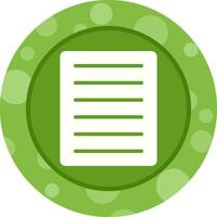 Document Align Justify Vector Icon
