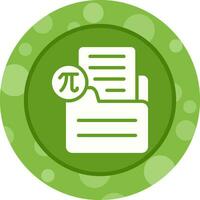 Document Insert Formula Vector Icon