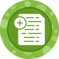 Document Insert Icon Vector Icon