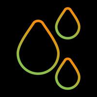 Raindrop Vector Icon