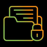 Data Encryption Vector Icon