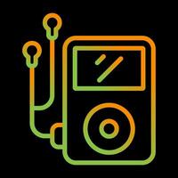 MP3 Player Vector Icon