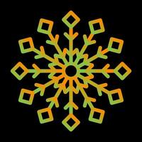 Snowflake Vector Icon