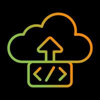 Cloud Deployment Vector Icon