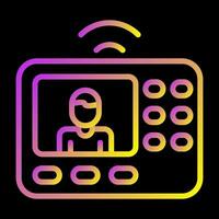 Intercom System Vector Icon