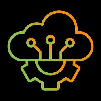 Software as a Service Vector Icon