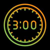 Clock Vector Icon