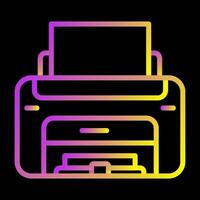 Laser Printer Vector Icon